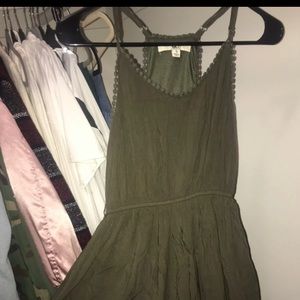 Olive Green Dress